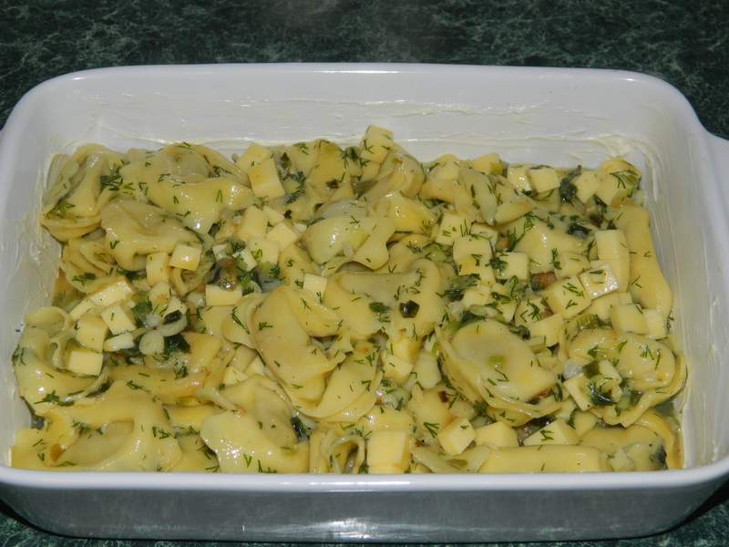 Omleta cu tortelloni