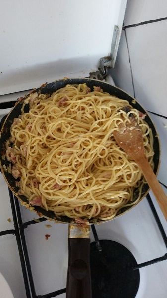 Paste carbonara