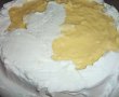 Tort Pavlova cu crema de vanilie  si fructe de padure-3