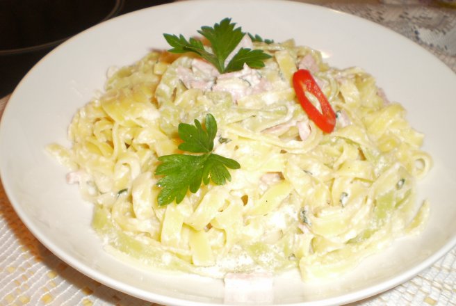 Fettuccine delicioase