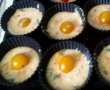 Briose Muffins cu somon afumat-3