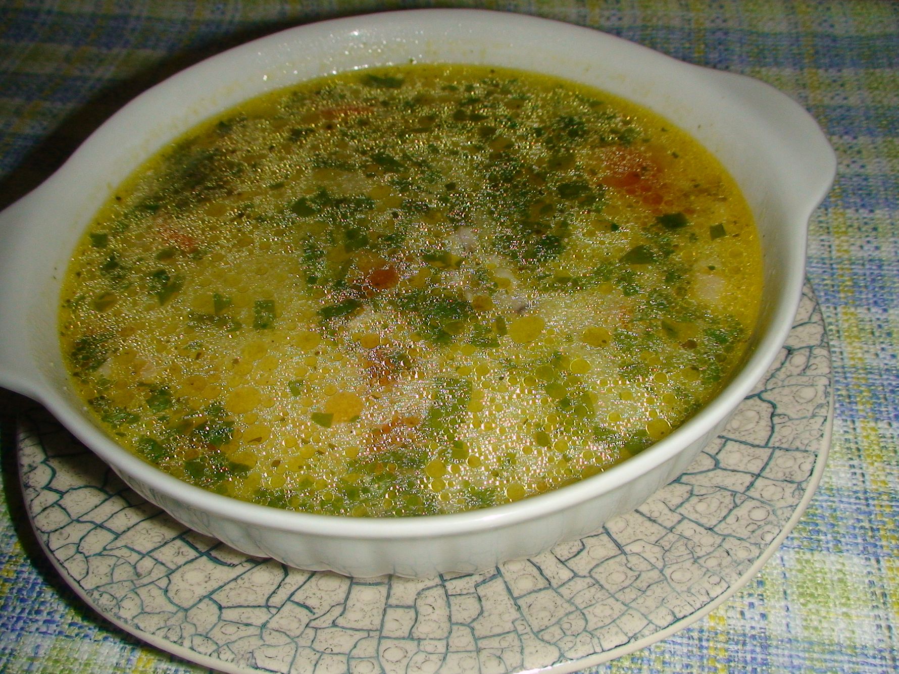 Ciorba de pui a la grec