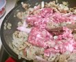 Penne la cuptor cu carne tocata si ciuperci-4