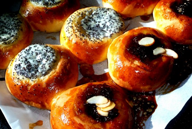 Briose cehe -  Koláčky - Kolaches