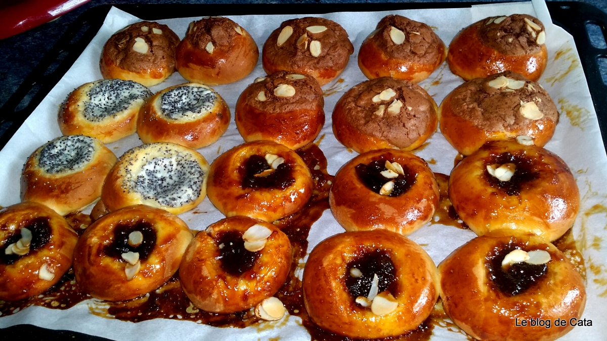 Briose cehe -  Koláčky - Kolaches