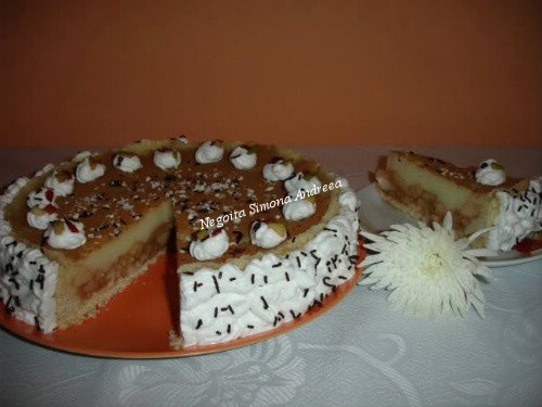 Tarta de mere si vanilie