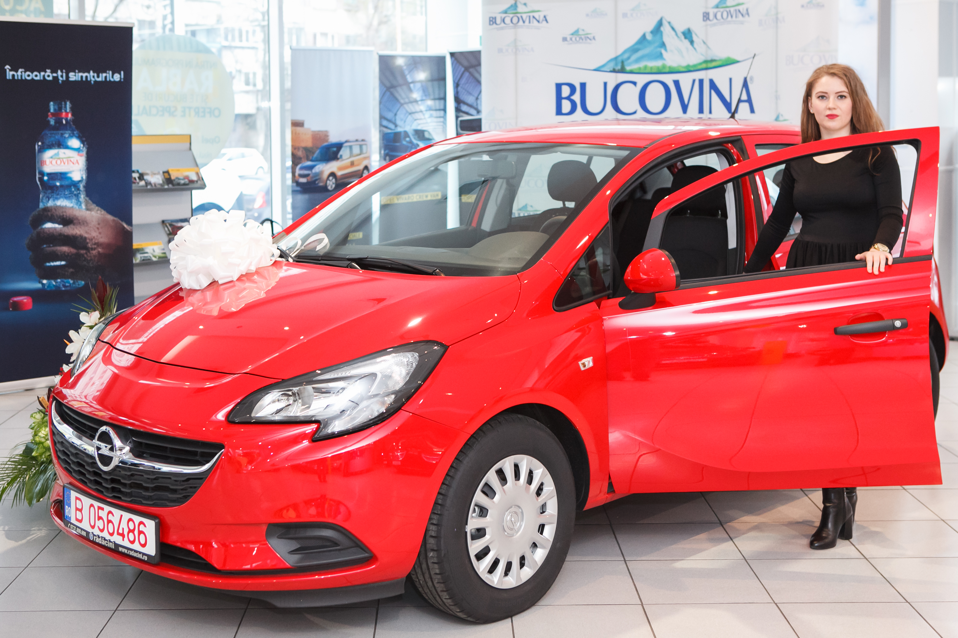 Marele premiu al campaniei Bucovina – noul Opel Corsa – a ajuns la castigatorul promotiei