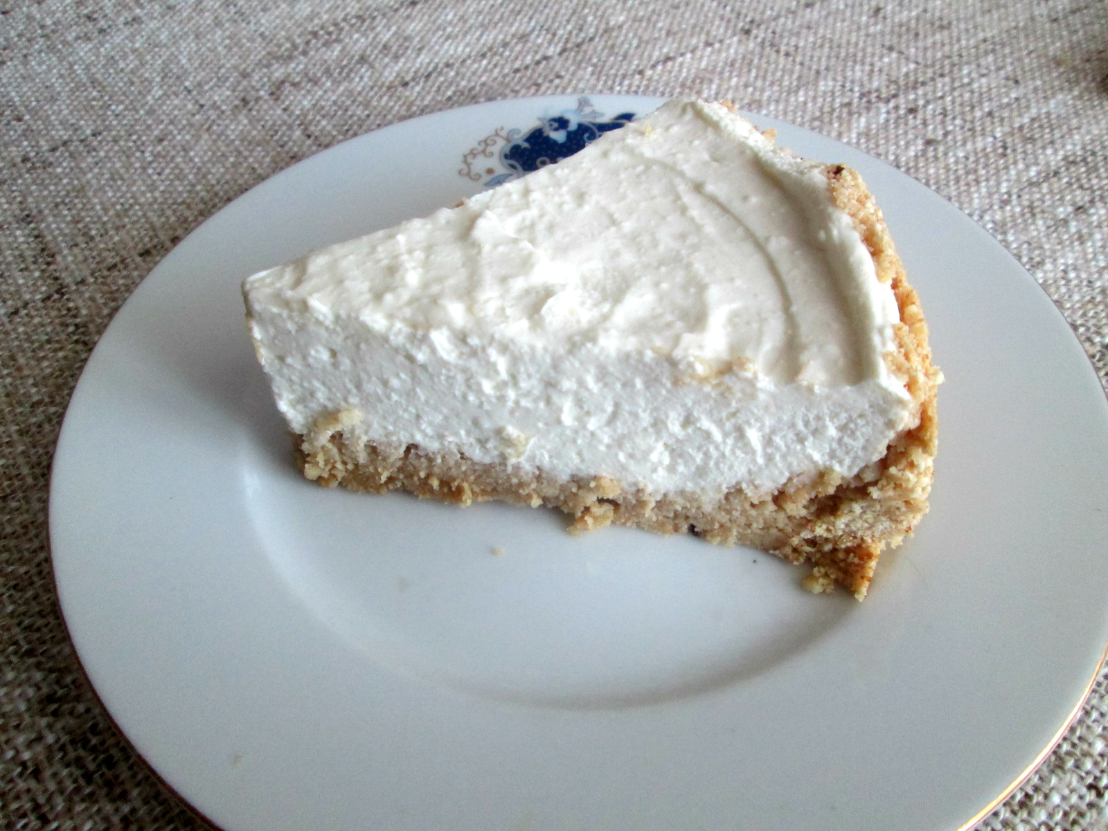 Cheesecake simplu la rece