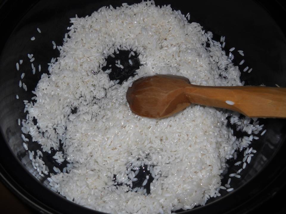 Pilaf cu carne de cocos