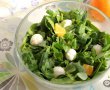 Salata de spanac si valeriana, cu mozzarella si portocala-0