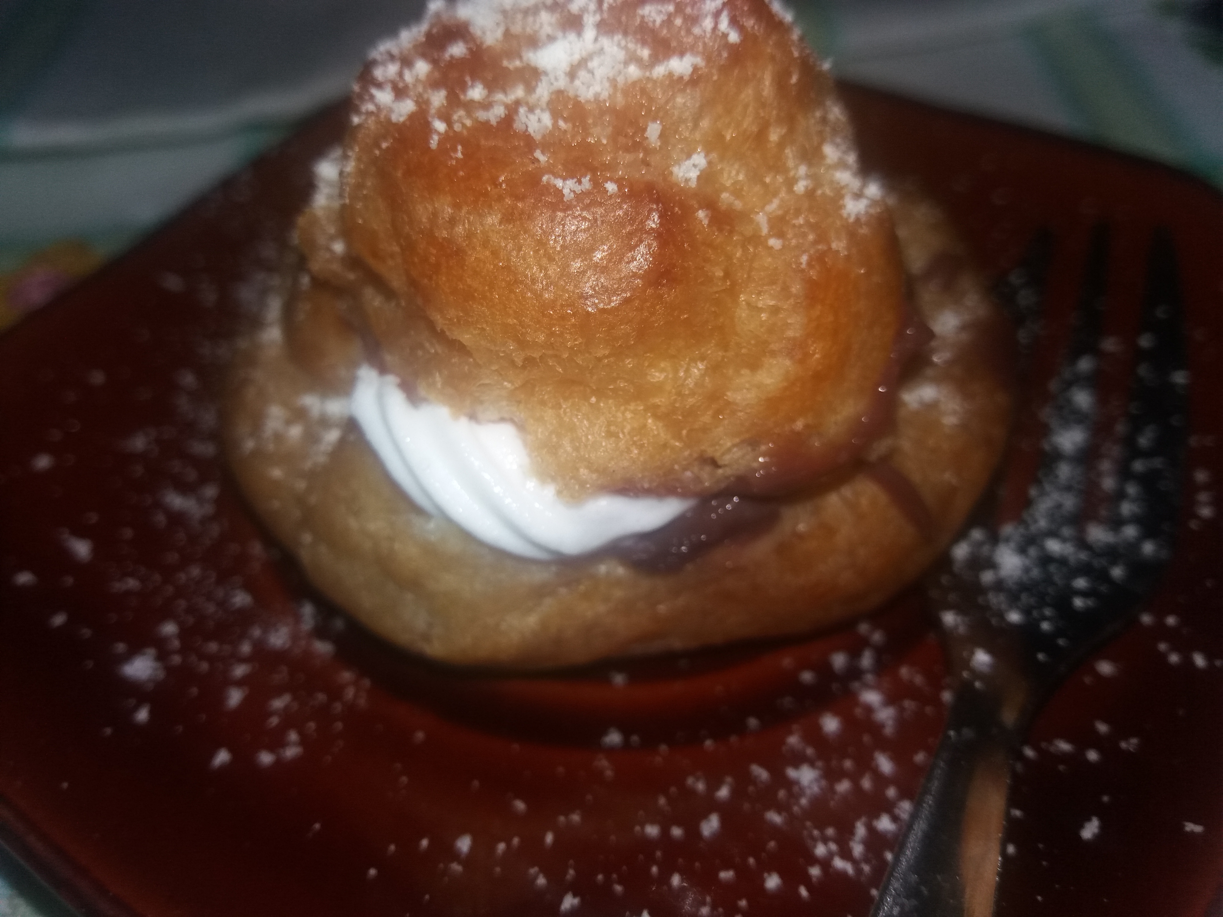 Choux a la creme facute acasa