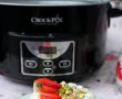 Orez cu lapte de cocos, capsuni si fistic la slow cooker Crock-Pot 4,7 L-1