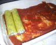 Cannelloni cu spanac, ricotta, suc de rosii si sos Bechamel-0