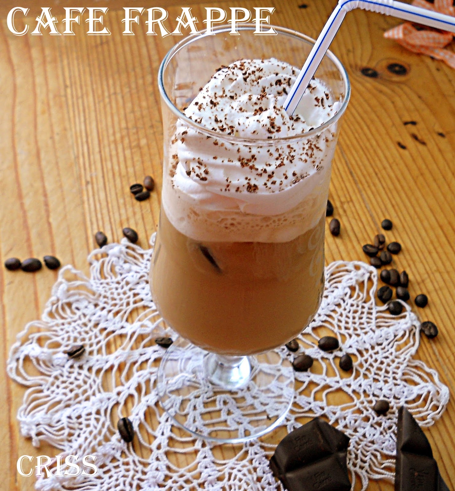 Cafe frappe