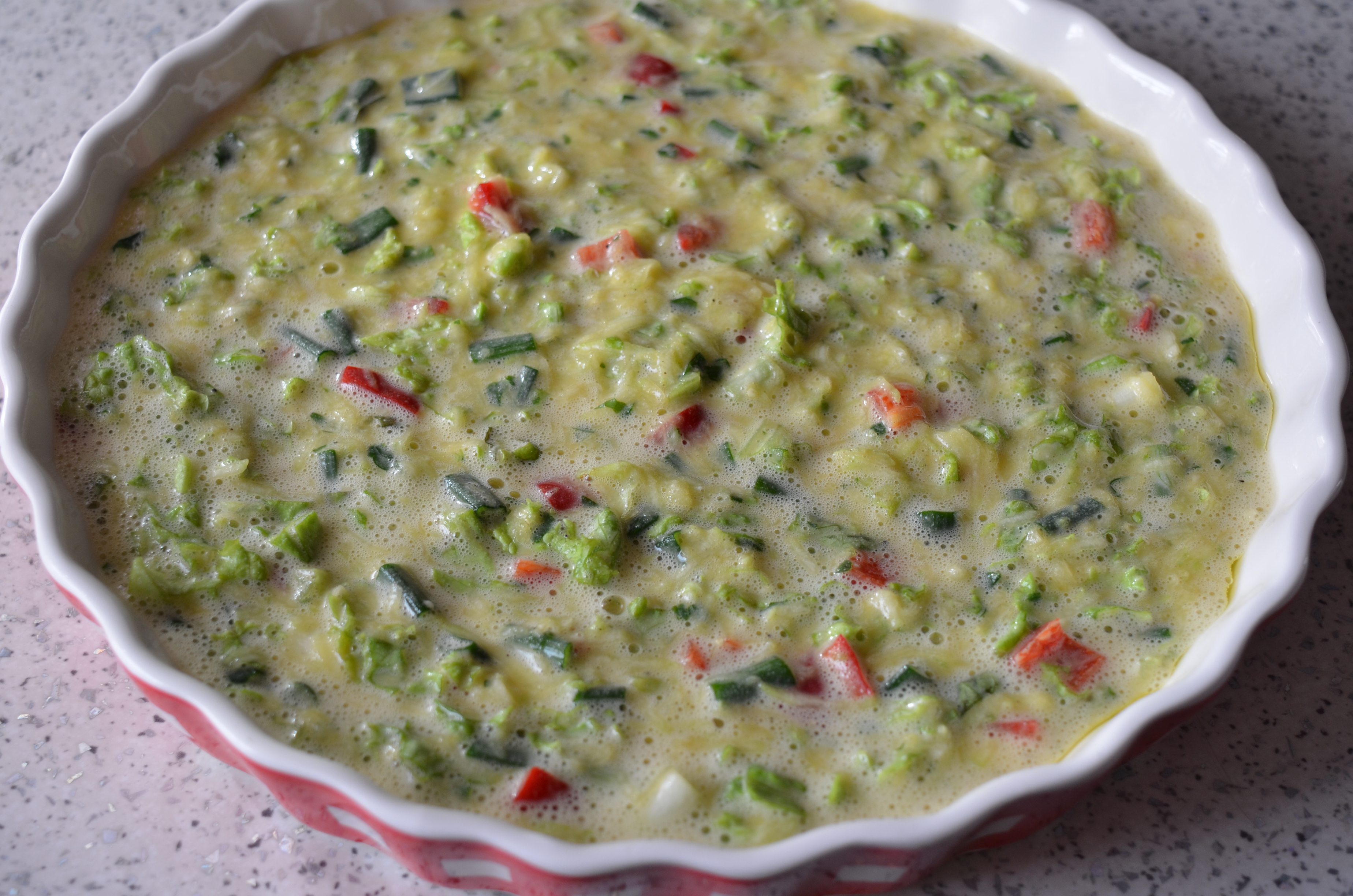 Omleta cu legume la cuptor