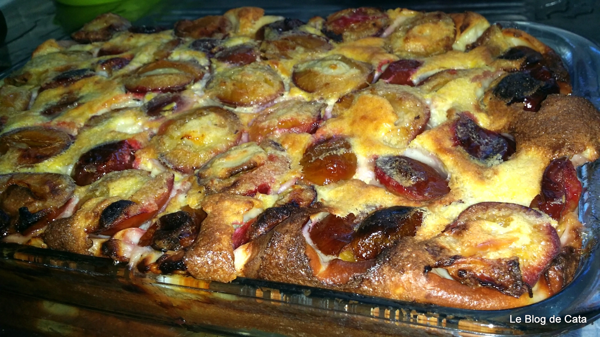 Clafoutis cu prune