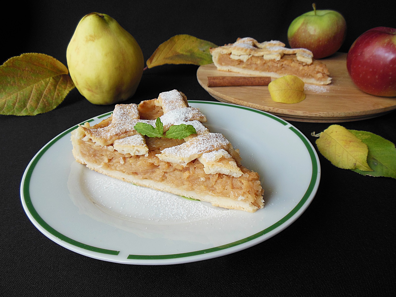 Tarta de toamna: cu mere, pere si gutui