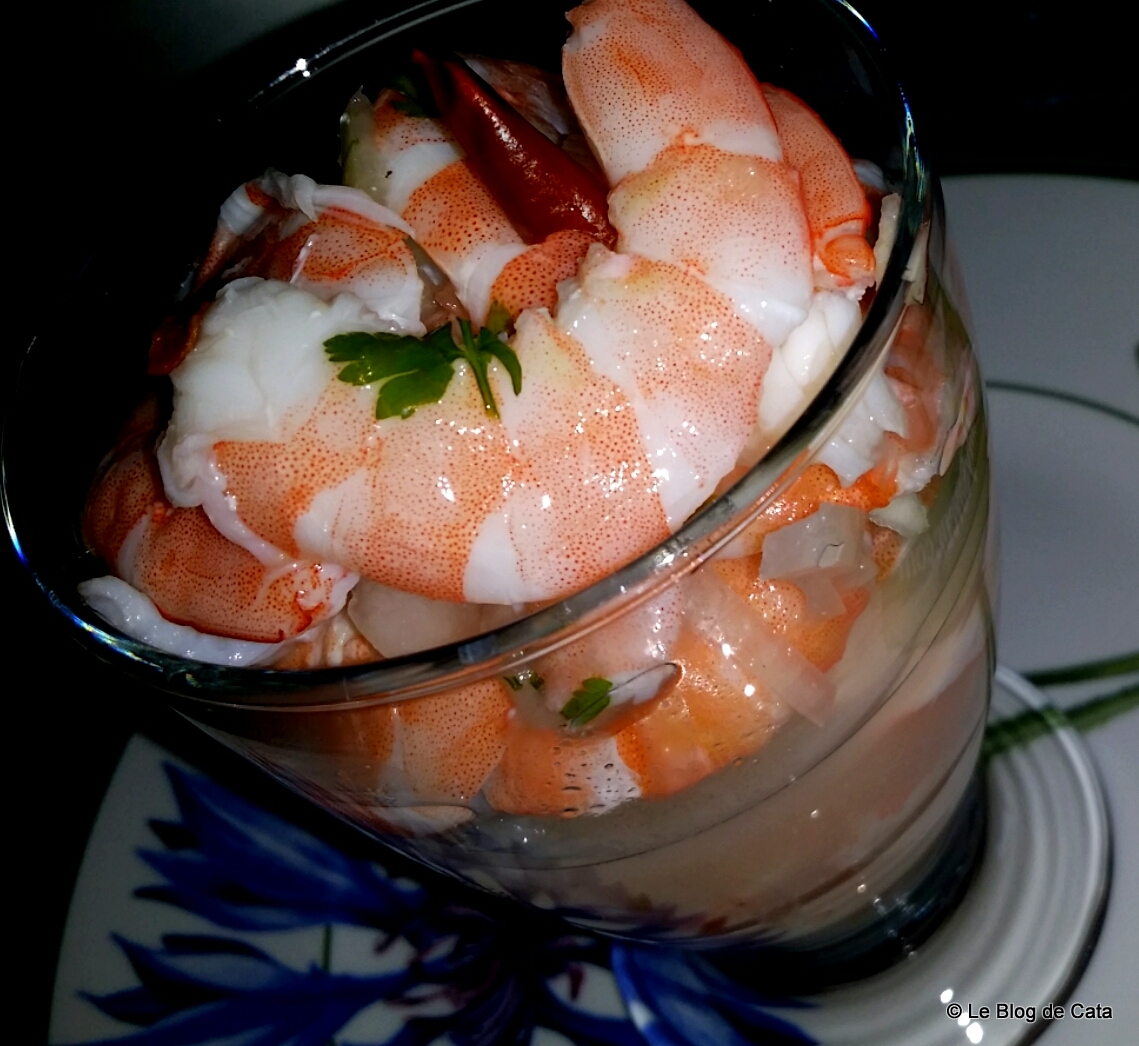 Ceviche sau Creveti marinati