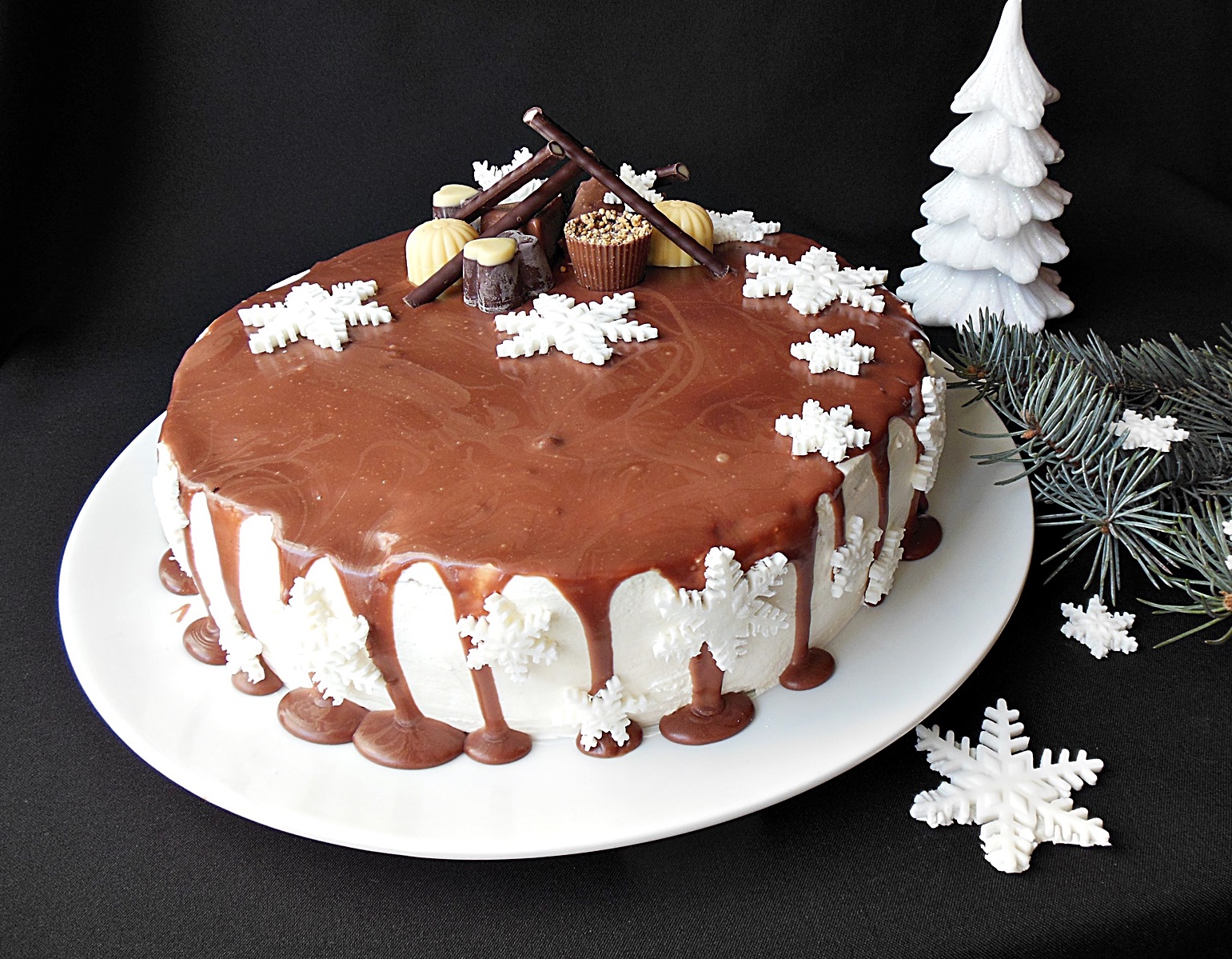 Tort cu crema de ness si aroma de portocala