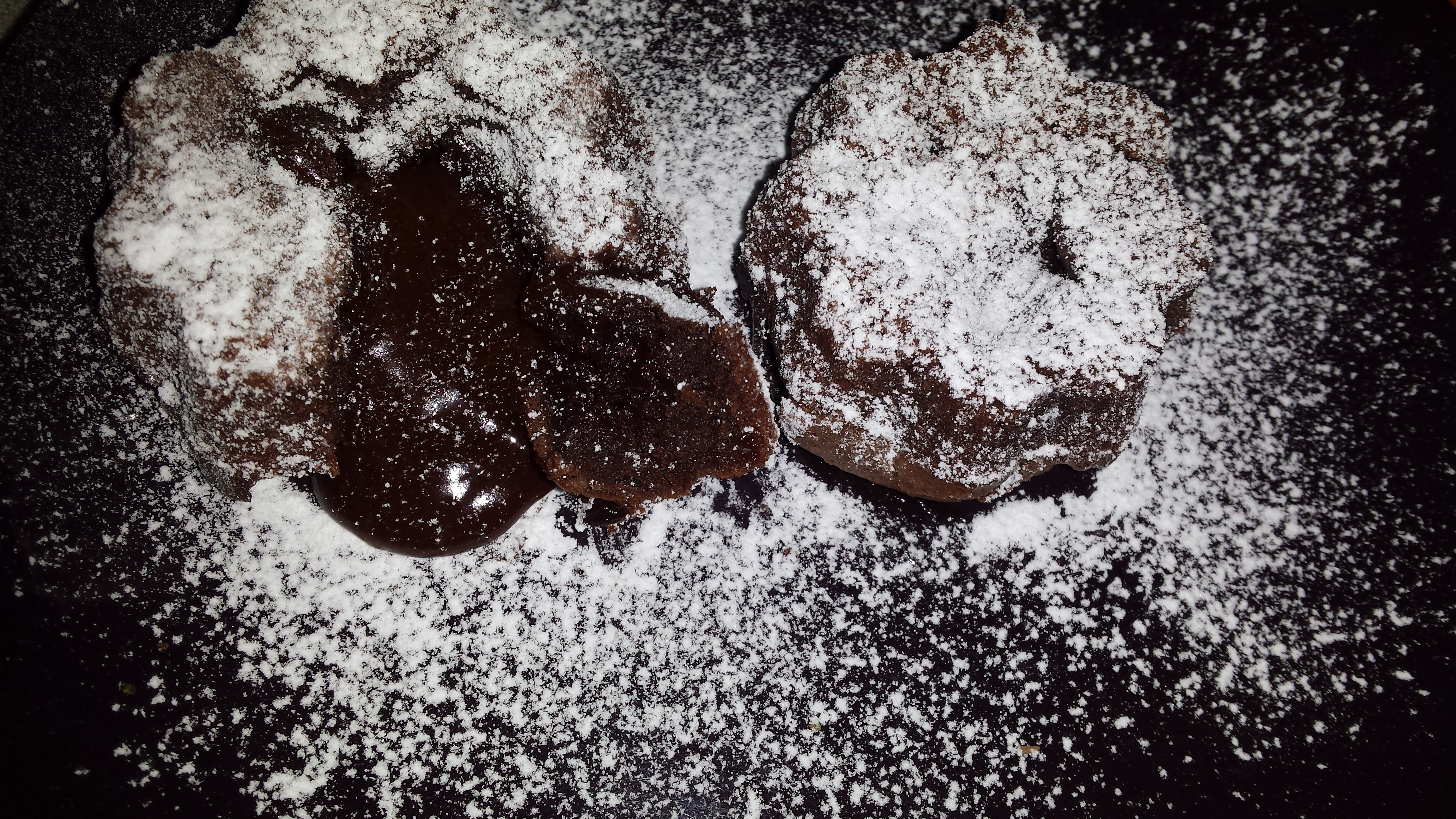 Lava cake sau Vulcan de ciocolata