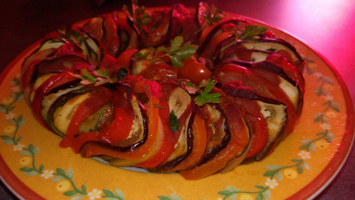 Ratatouille la cuptor