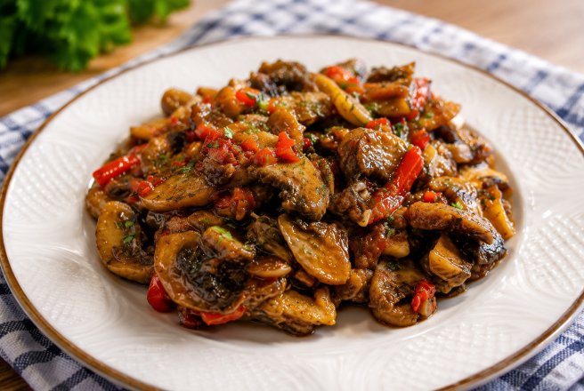 Tocanita de ciuperci