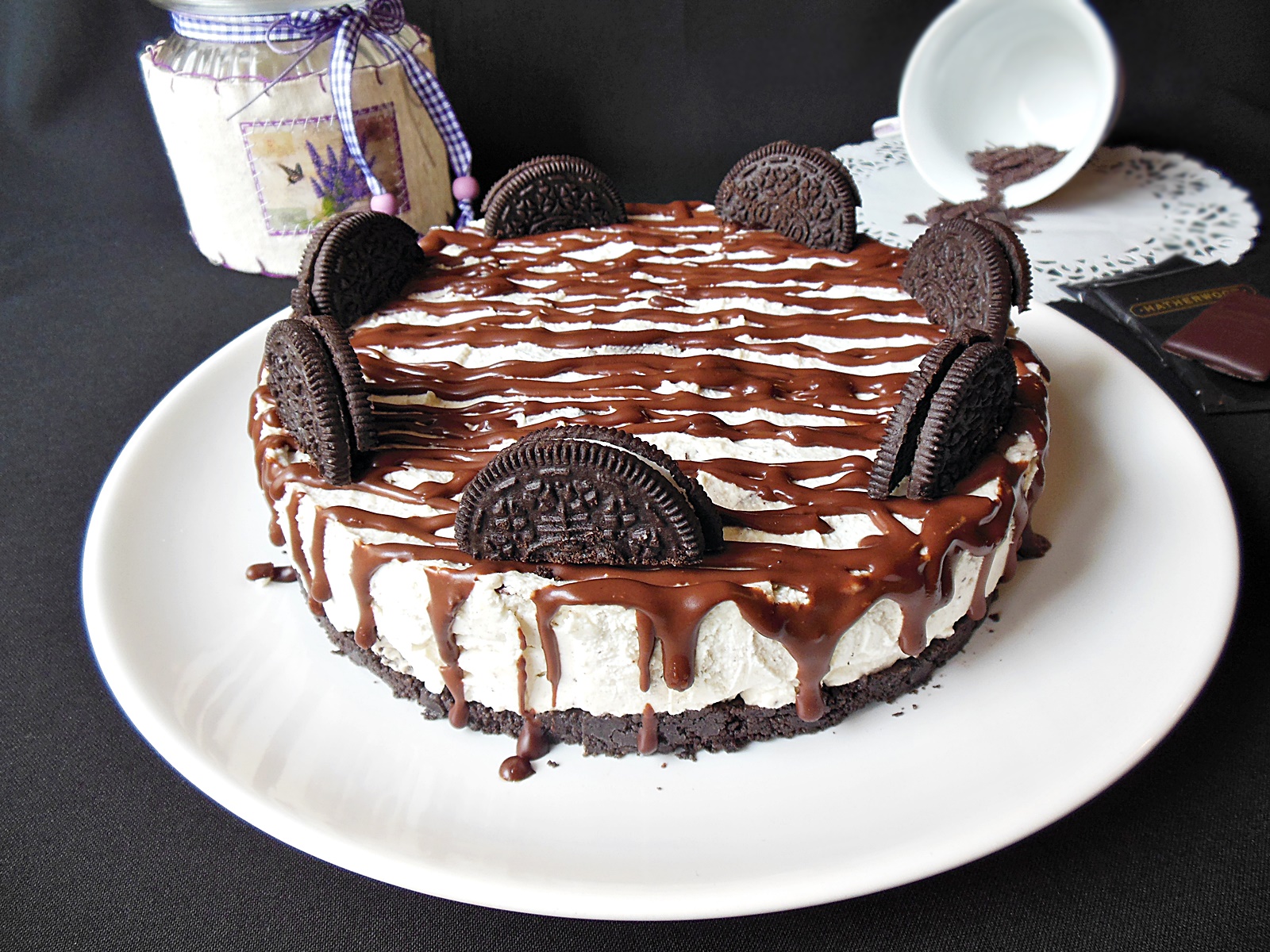 Desert cheesecake cu oreo