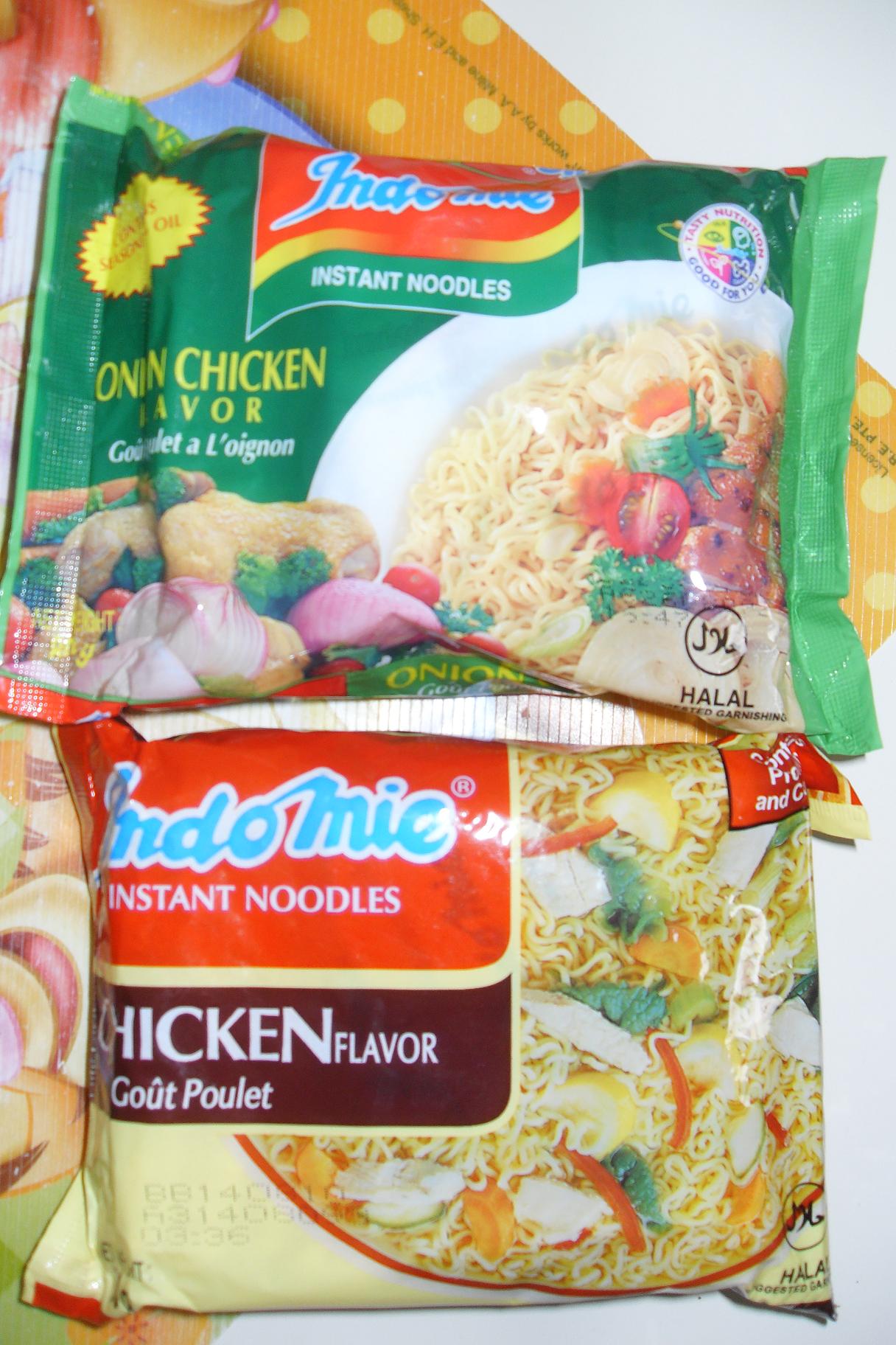 Chicken noodles