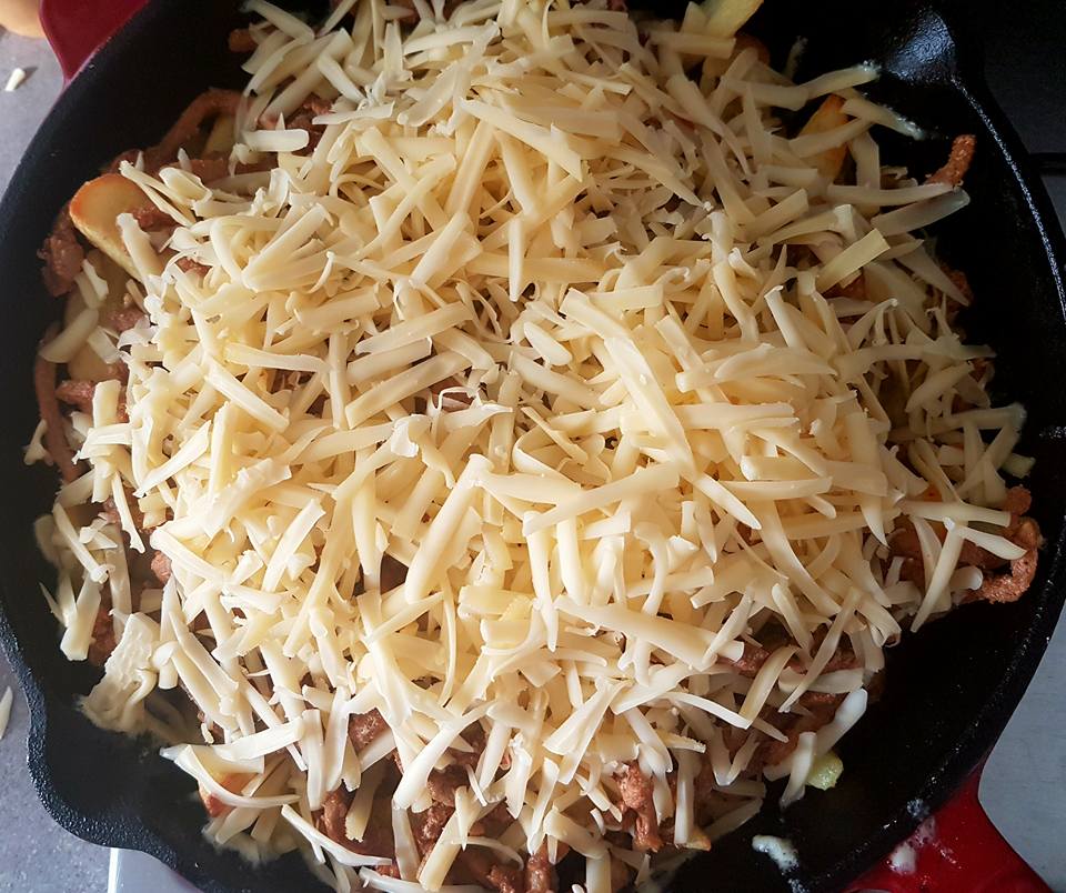 Kapsalon  (Shaworma la tigaie in stil olandez)