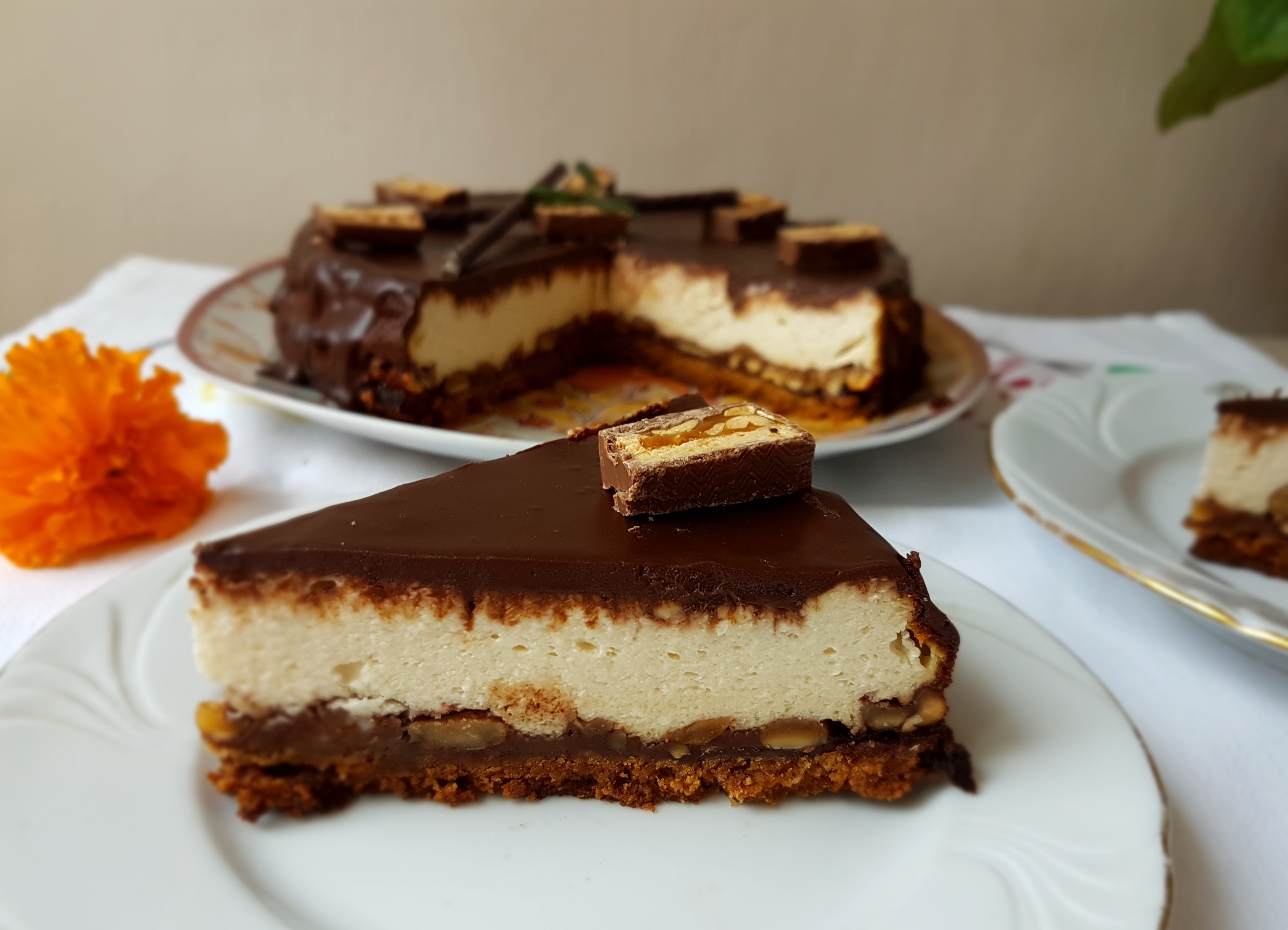 Desert cheesecake Snickers