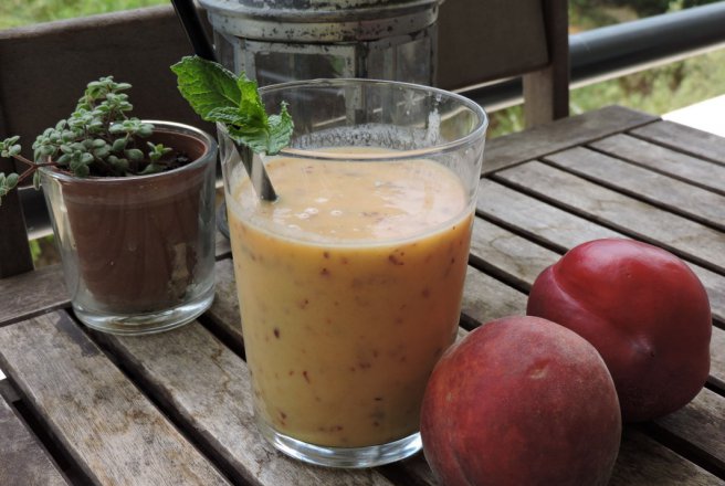 Smoothie de piersici