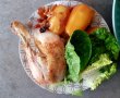 Poulet en Cocotte Bonne Femme by Julia Child (Pui la cuptor cu bacon, ceapa si cartofi)-0