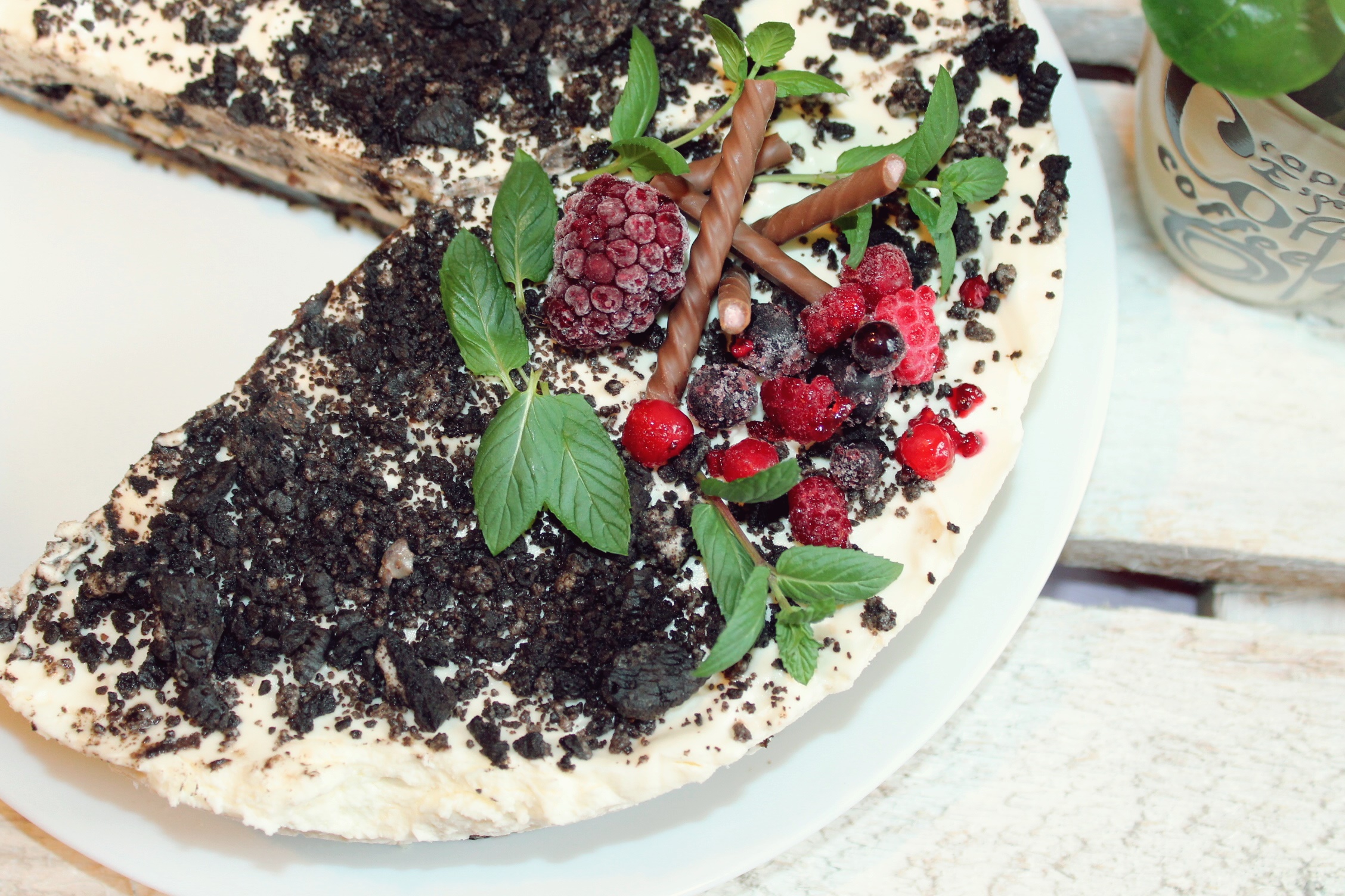 Desert cheescake cu Oreo