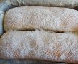 Desert strudel de post, cu mere, stafide si visine-14