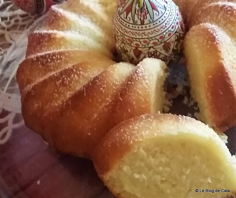 Desert babka cu lamaie- prajitura traditionala poloneza