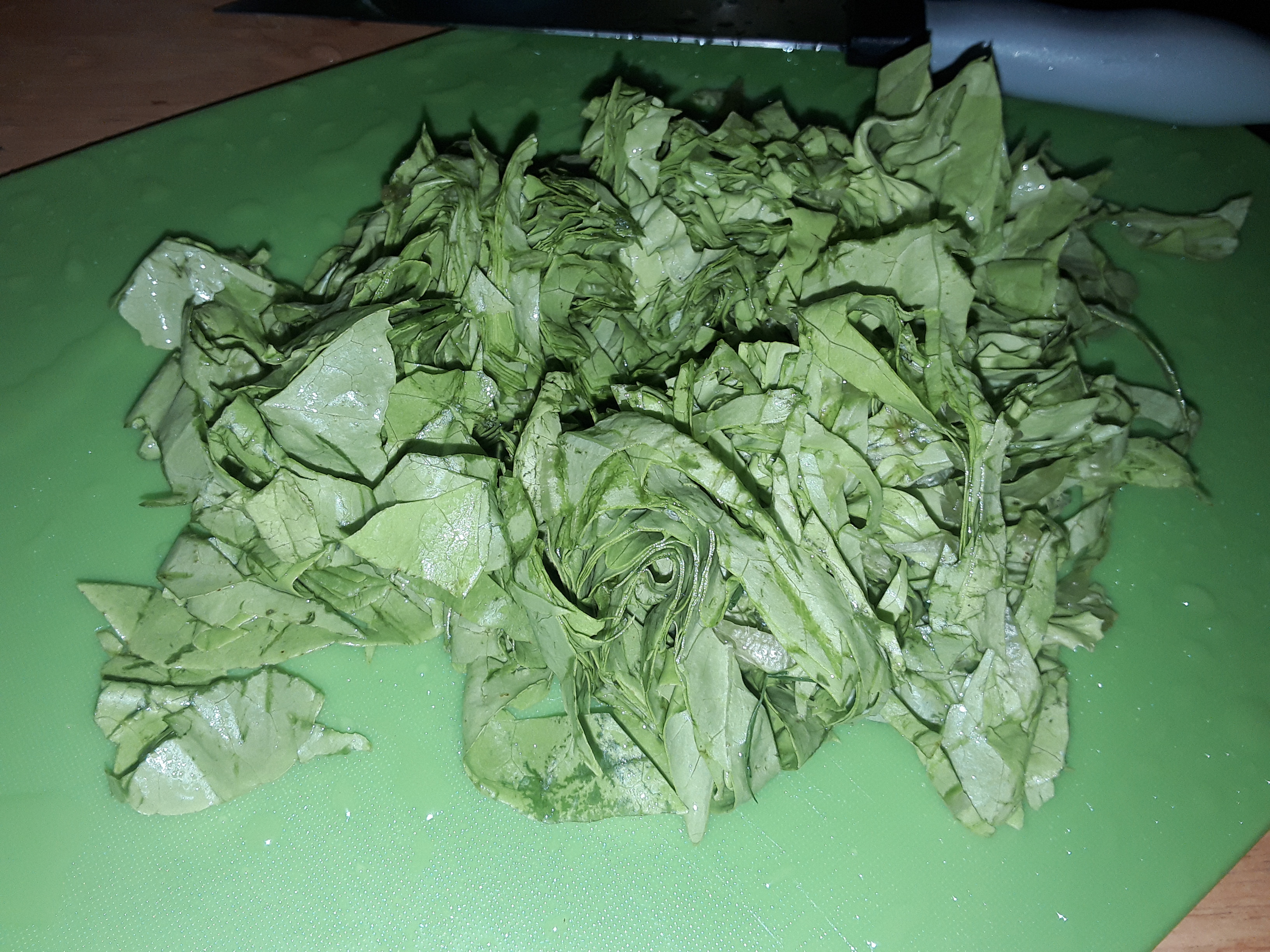 Supa de salata verde cu omleta