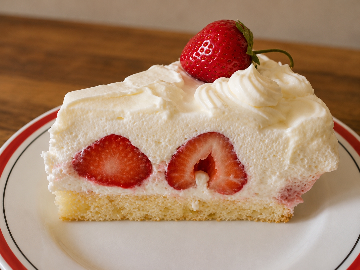 Desert tort cu capsuni