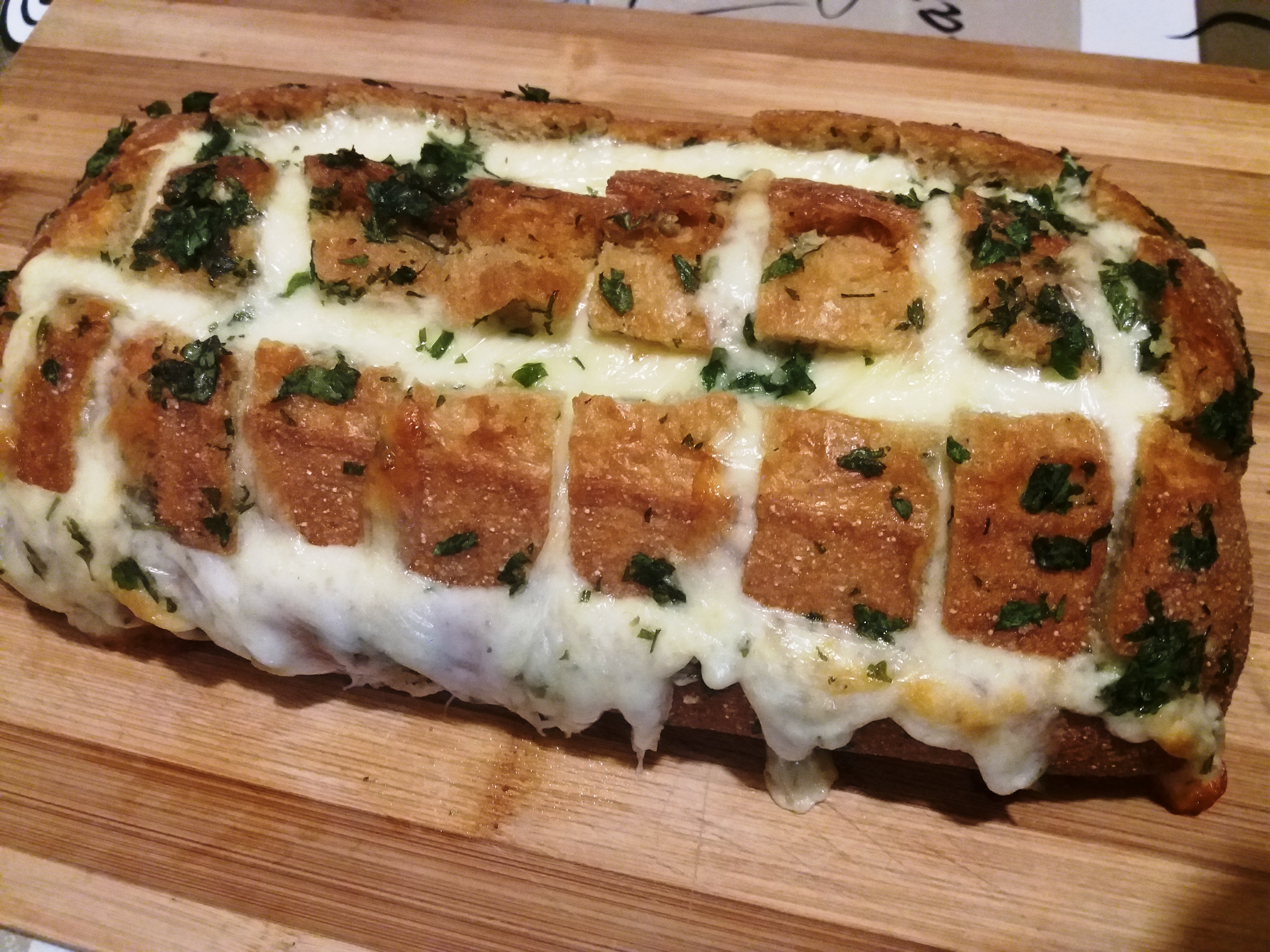 Aperitiv ciabatta cu unt si mozzarella