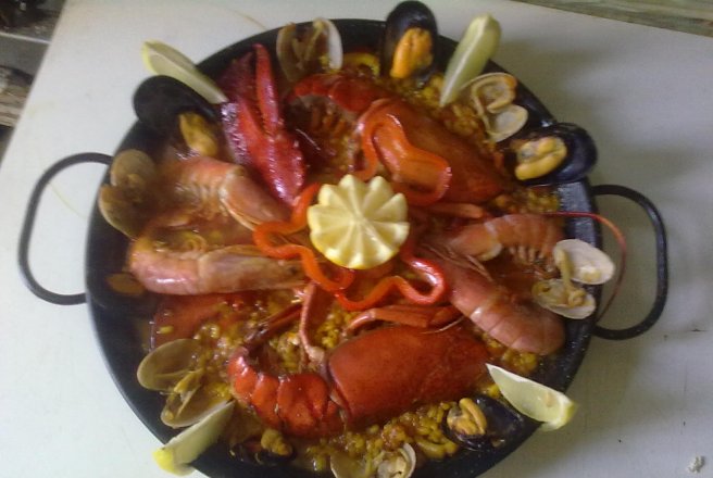 Paella de Bogavante