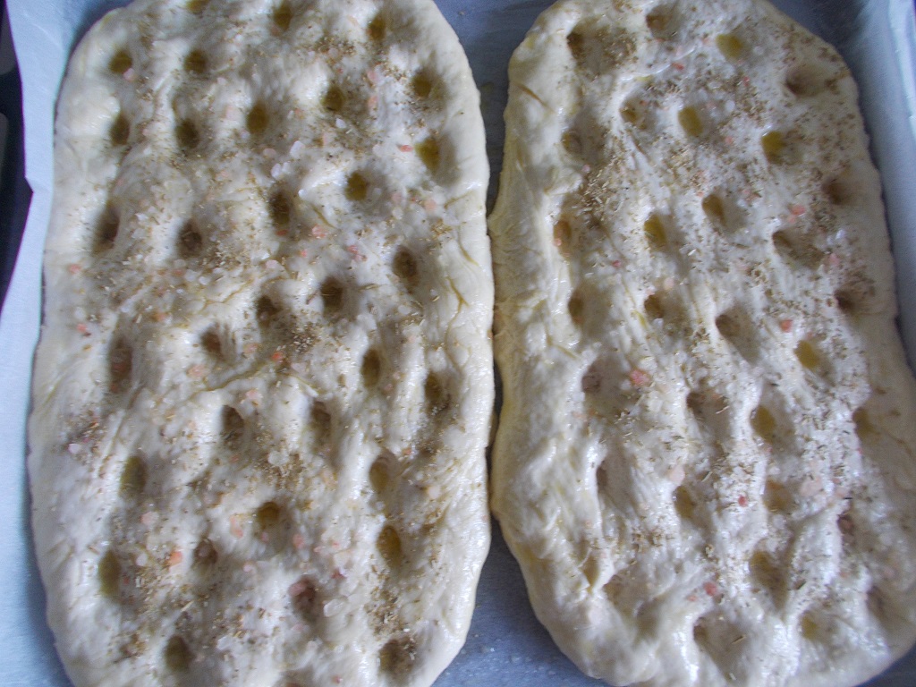 Focaccia cu rozmarin