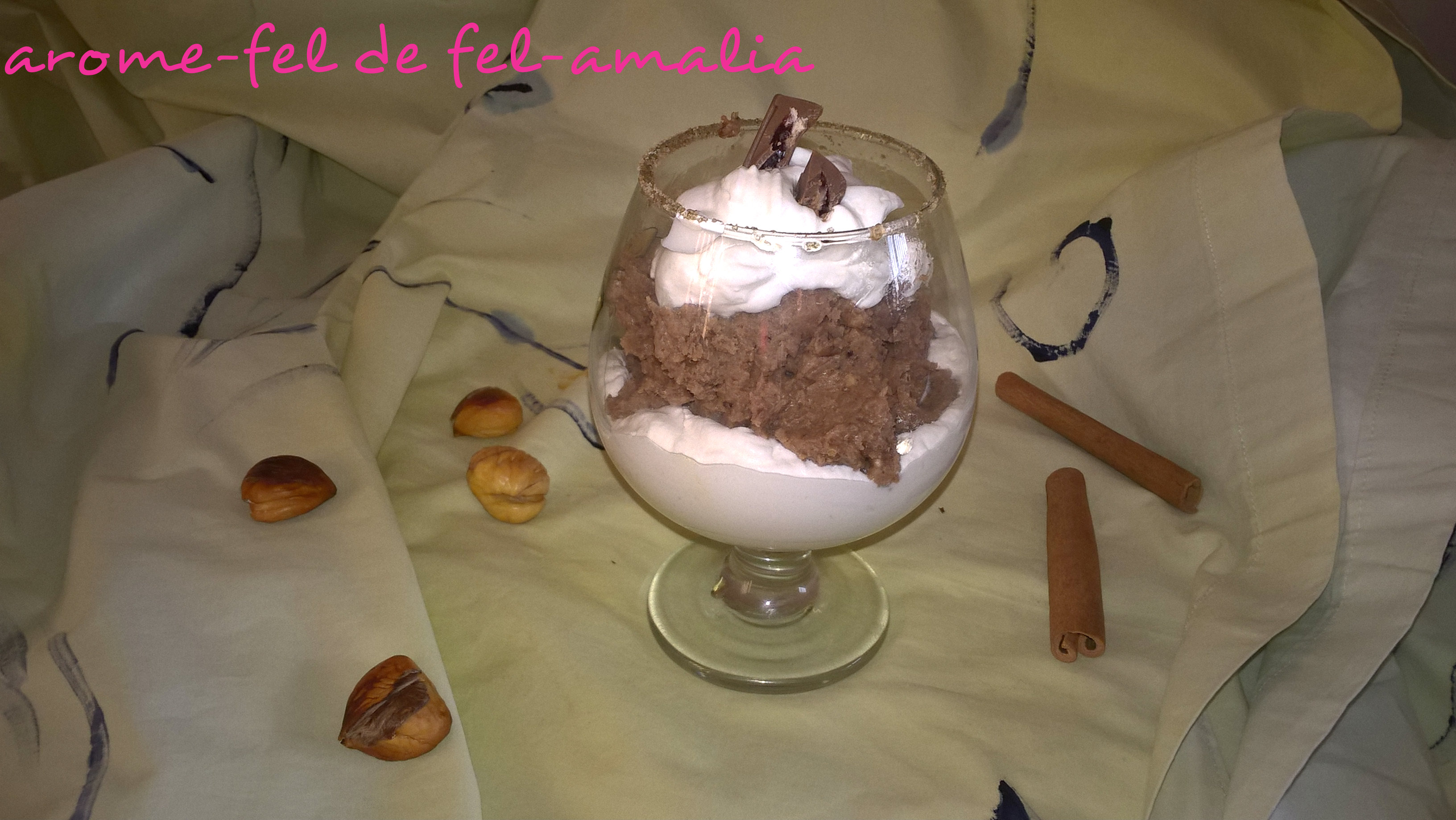Desert piure de castane - eternul feminin