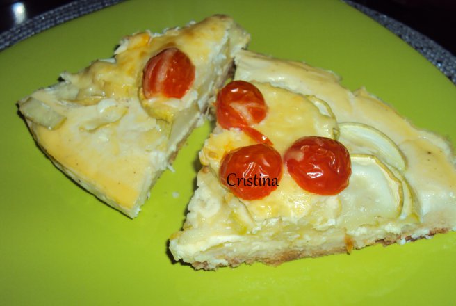 Aperitiv tarta cu dovlecel