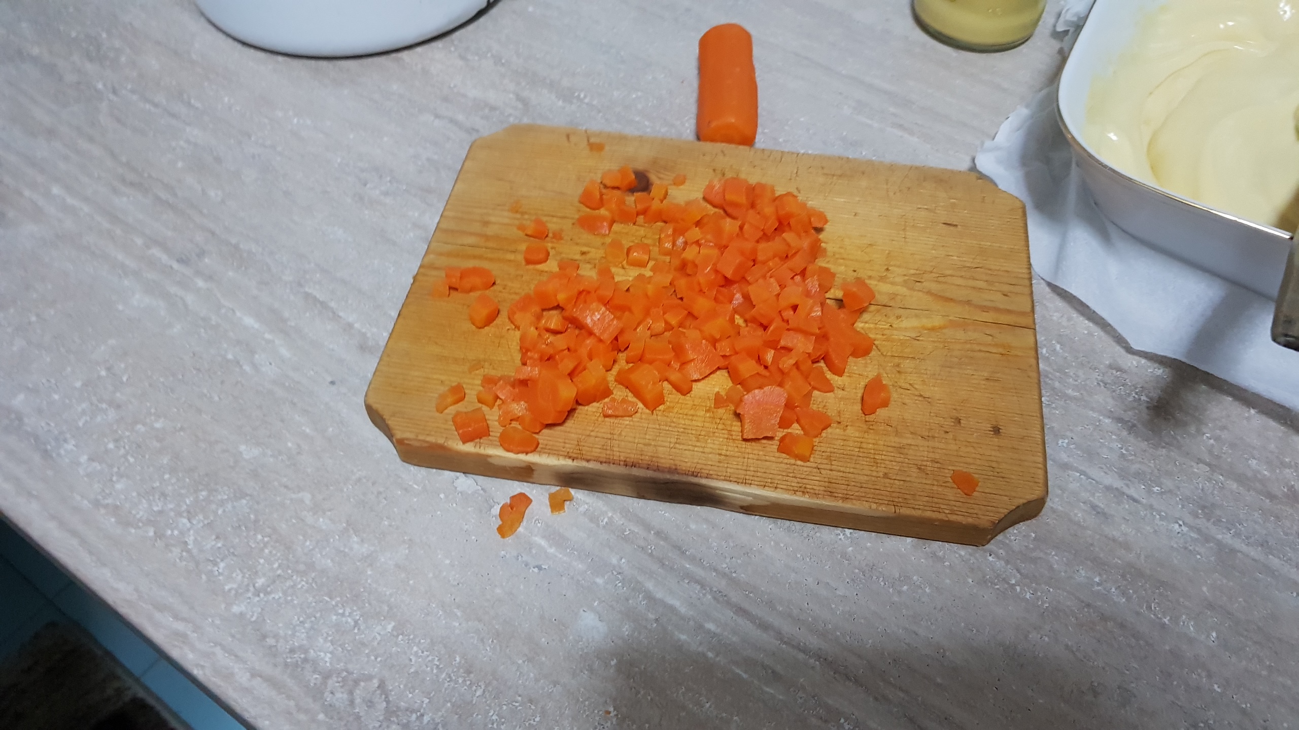 Salata de legume cu maioneza