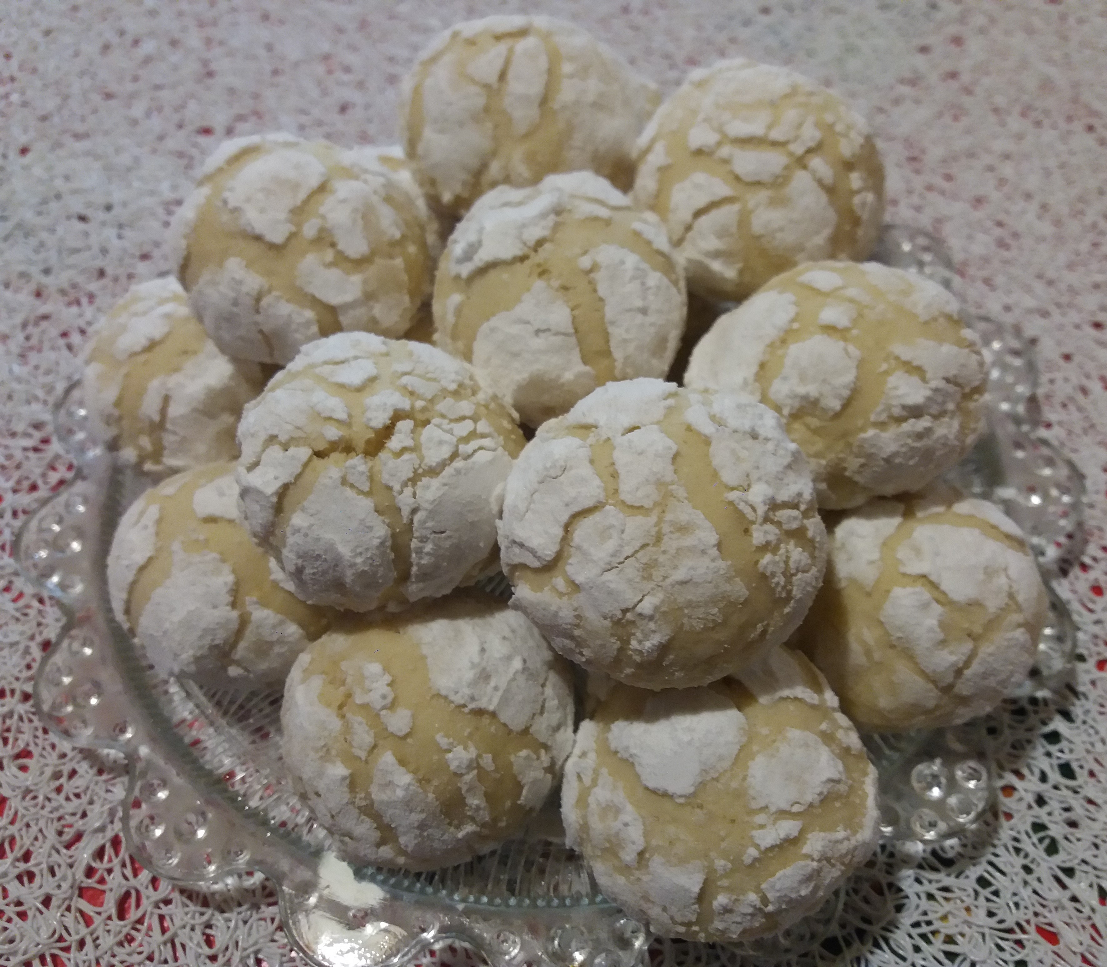 Desert fursecuri cu lamaie (Lemon crinkle)