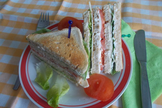 Cheese Club Sandwich