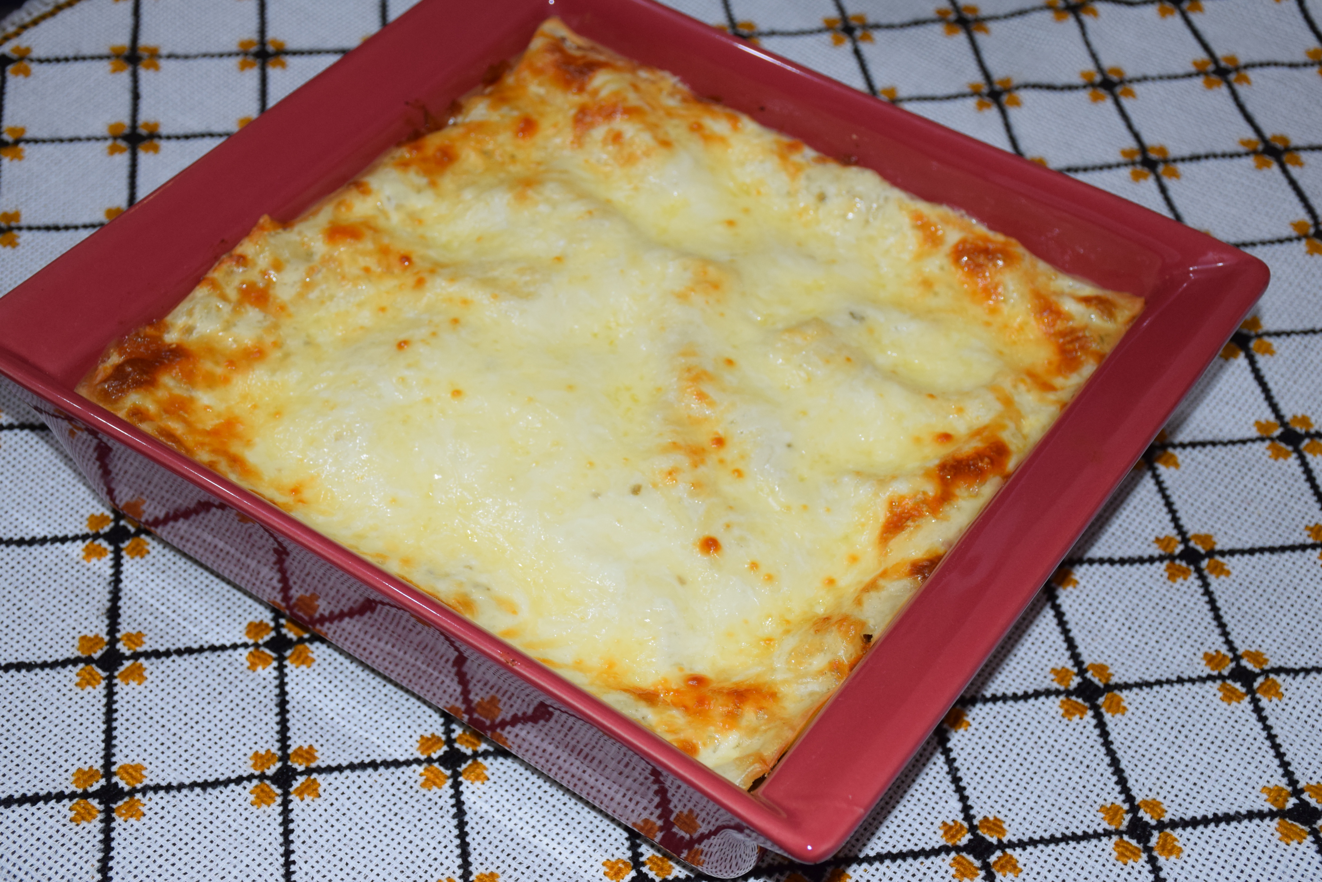 Lasagna cu carne de vita