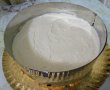 Desert tort cu visine, crema mascarpone si crema de ciocolata cu unt de arahide-4