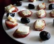 Aperitiv castravete cu salata de vinete si carnat la cuptor cu feta-7