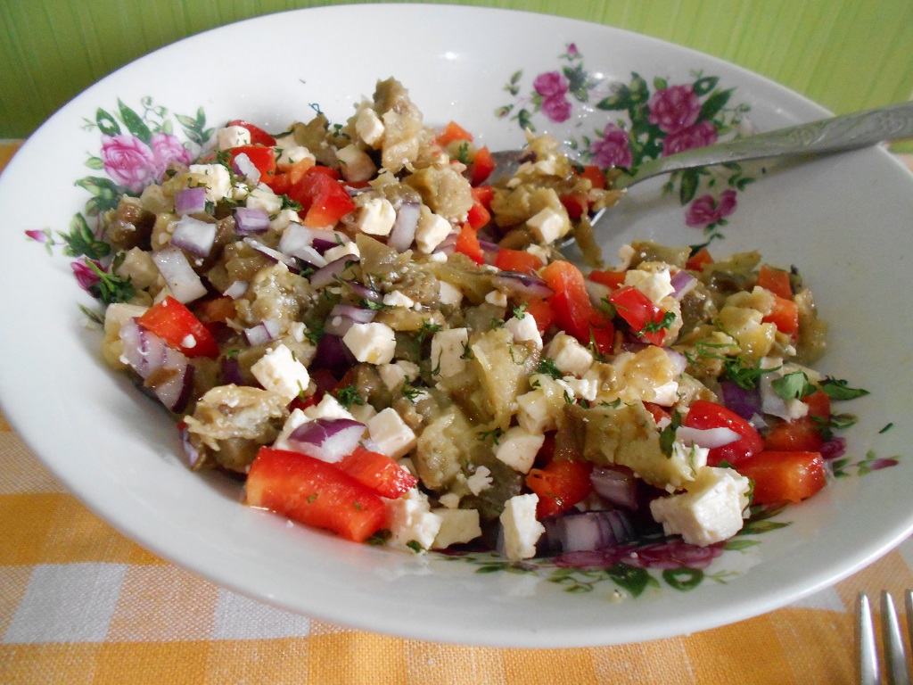 Salata de vinete, in stil grecesc (2)