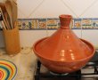 Tajine de pui cu prune si caise uscate-0